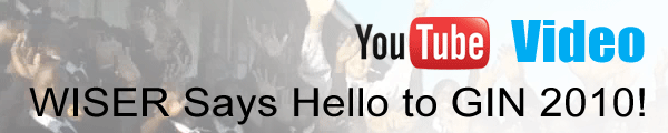 Youtube video: WISER Says Hello to Global Issues Network 2010!